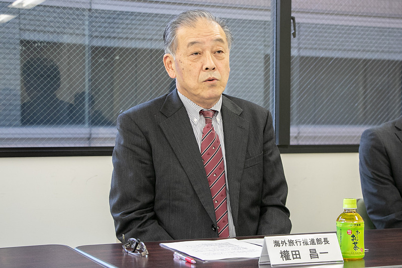 一般社団法人日本旅行業協会 海外旅行推進部 部長 權田昌一氏