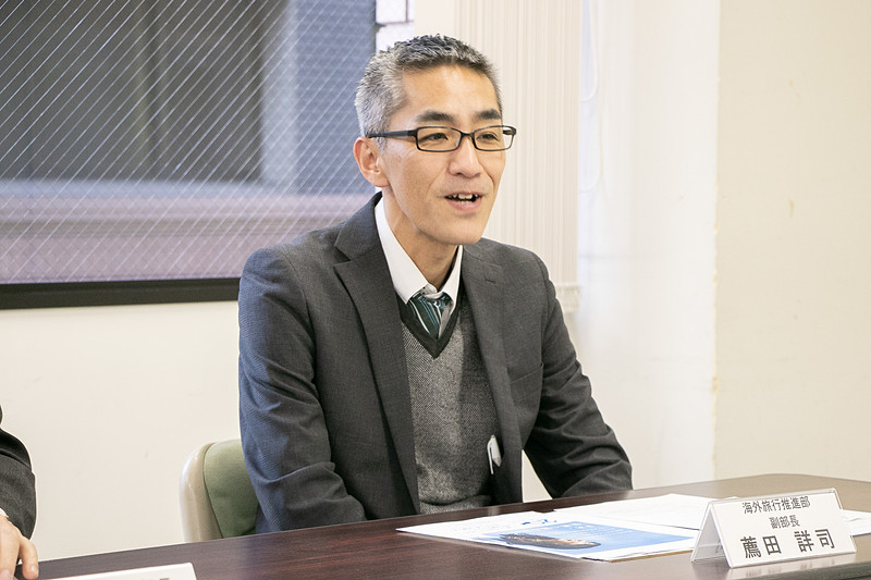 一般社団法人日本旅行業協会 海外旅行推進部 副部長 薦田詳司氏