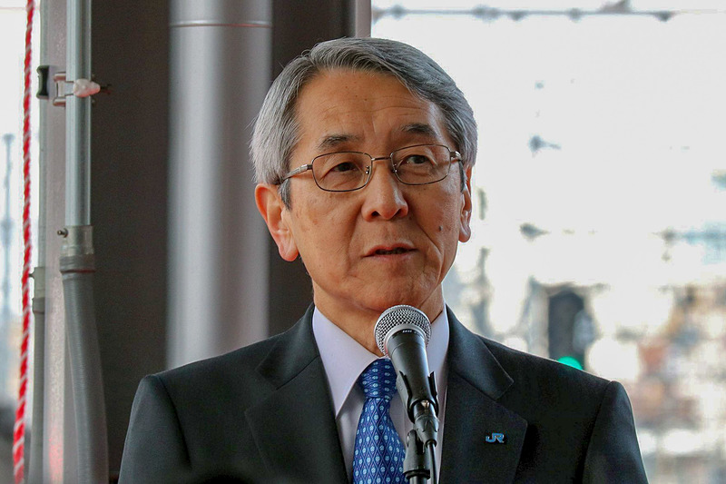 西日本旅客鉄道株式会社 代表取締役社長 来島達夫氏