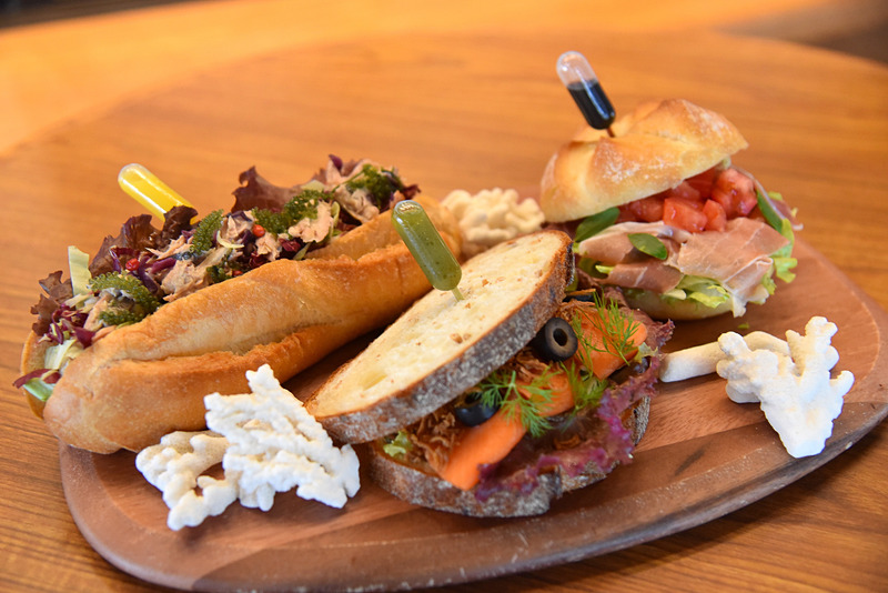 「メイド・イン・宮古」として地元食材を採用したメニューが味わえる