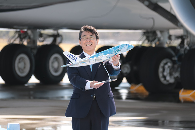 ANAホールディングス株式会社 代表取締役社長 片野坂真哉氏