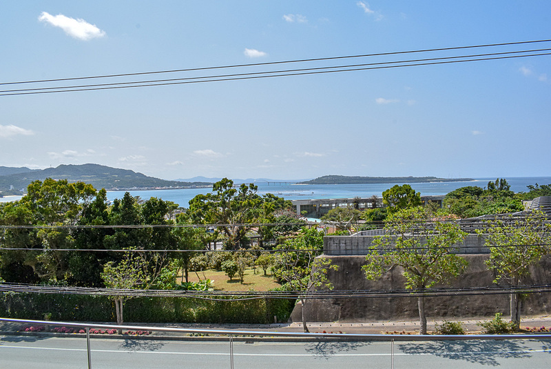 テラス席からの眺望