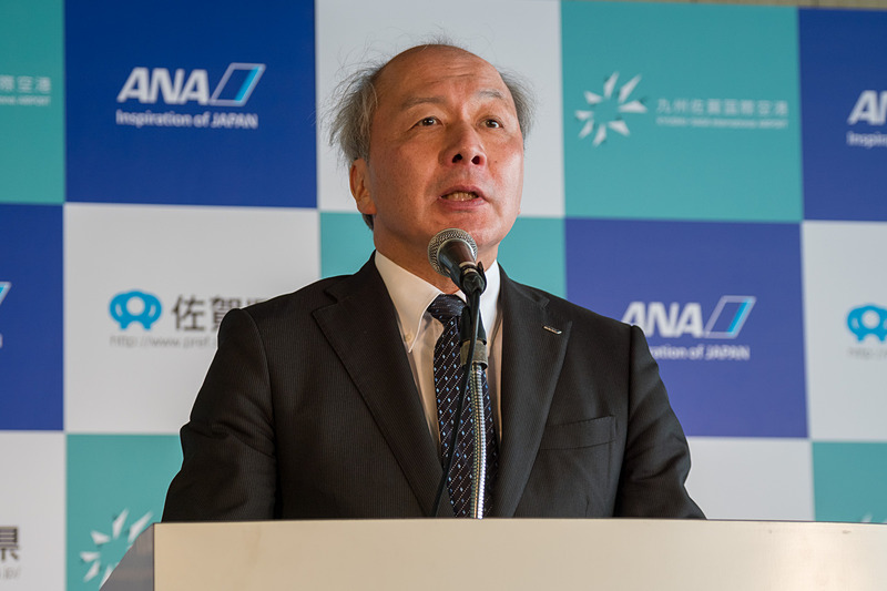 全日本空輸株式会社 代表取締役 専務執行役員 清水信三氏