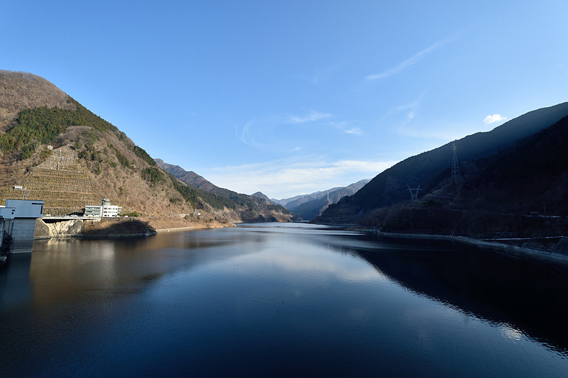 埼玉県、東京都の飲料水となる秩父さくら湖。ここにあるのが浦山ダムだ