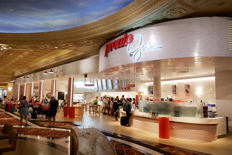 「Ceasars Palace Las Vegas」にあるイタリアンデリ「Pront by Giada」