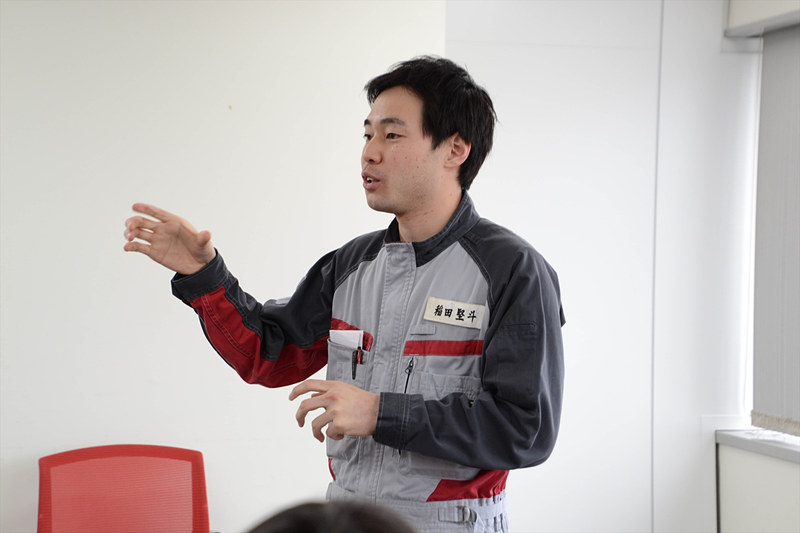 株式会社JALエンジニアリング 羽田航空機整備センター機体点検整備部 第1機体運航整備室第5課第2係 稲田賢斗氏