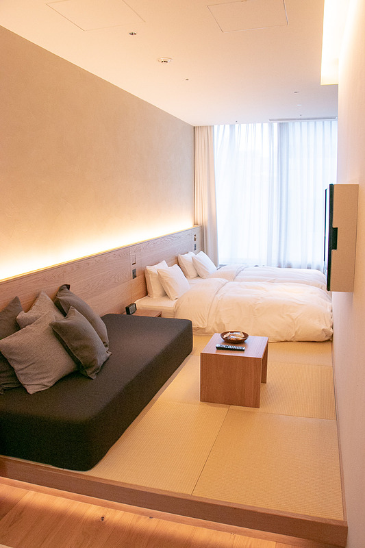 「MUJI HOTEL GINZA」客室タイプF