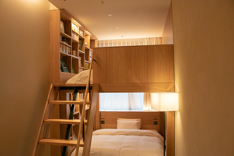 2段ベッドが特徴