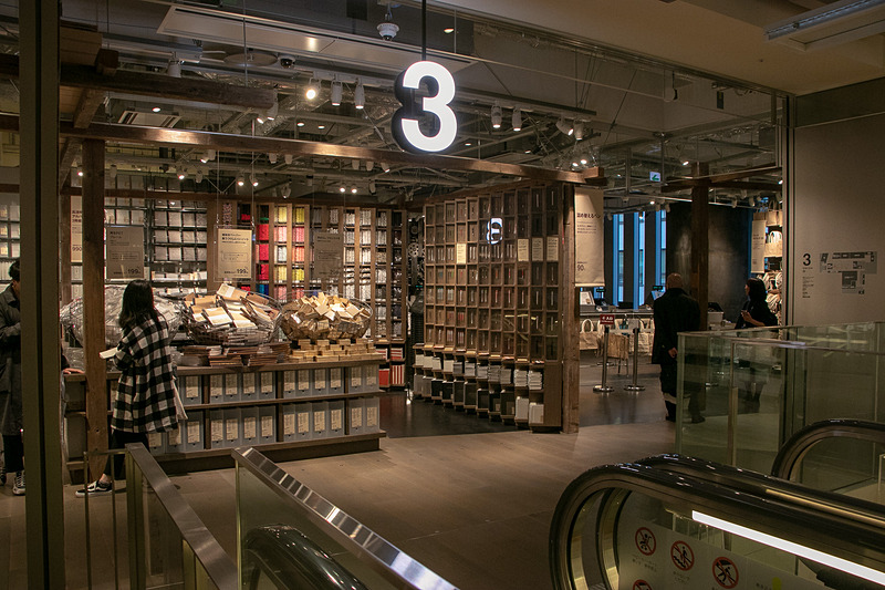 「無印良品 銀座店」3階