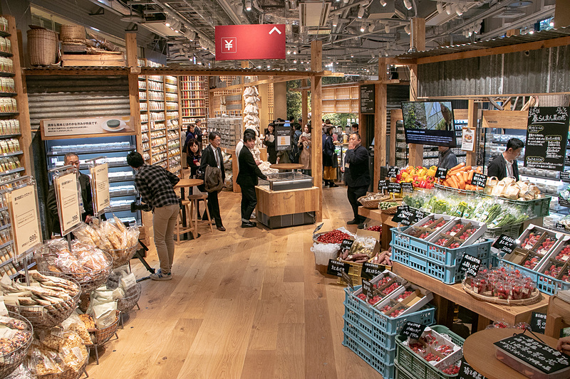 「無印良品 銀座店」1階