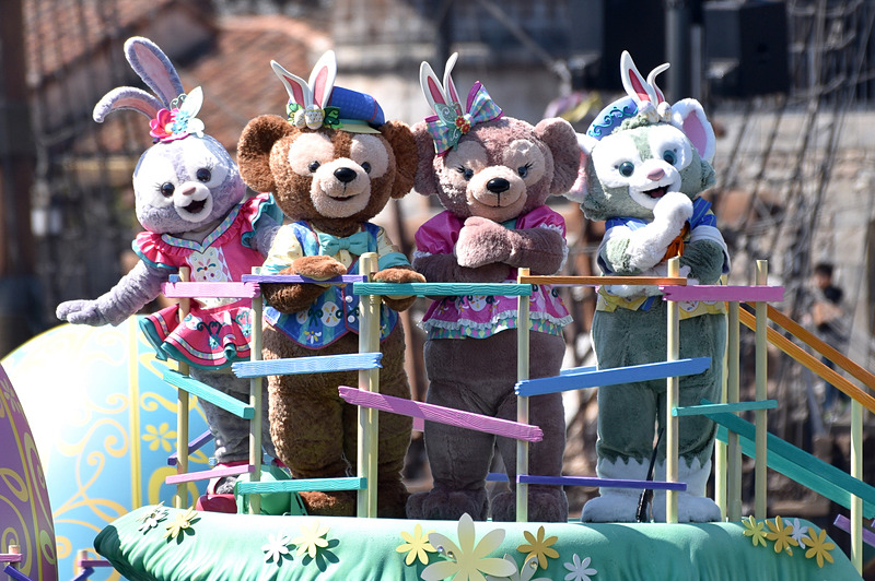 ダッフィー＆フレンズはうさ耳でかわいさがマックスに！