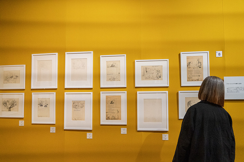 「ムーミン展 THE ART AND THE STORY」の展示物