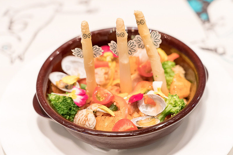 ニョロニョロパエリア（1720円）