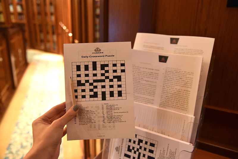 空き時間にできる「Daily Crossword Puzzle」も用意