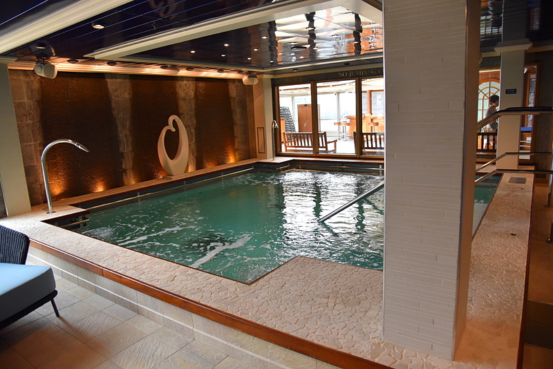 「Aqua Therapy Centre」のハイドロプールは「1 Day Pass」（35豪ドル、約3036円）の購入やスパ利用者が使える