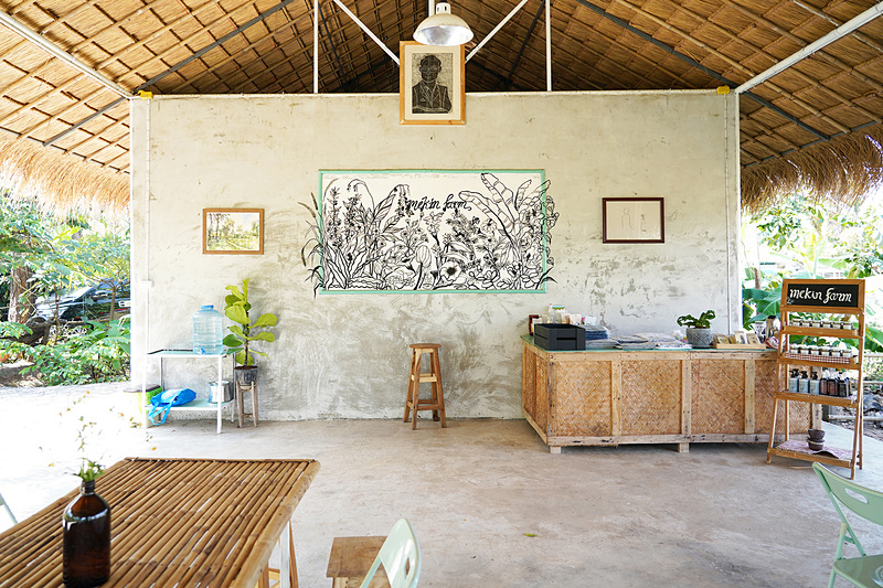 こちらがランチを食べたスペース。風が通って気持ちのよい場所です