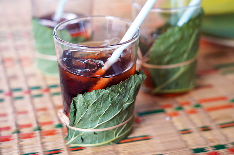 甘くて冷たくて美味しかったウェルカムドリンク