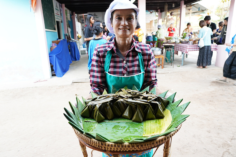 蒸し上がったものがこちら