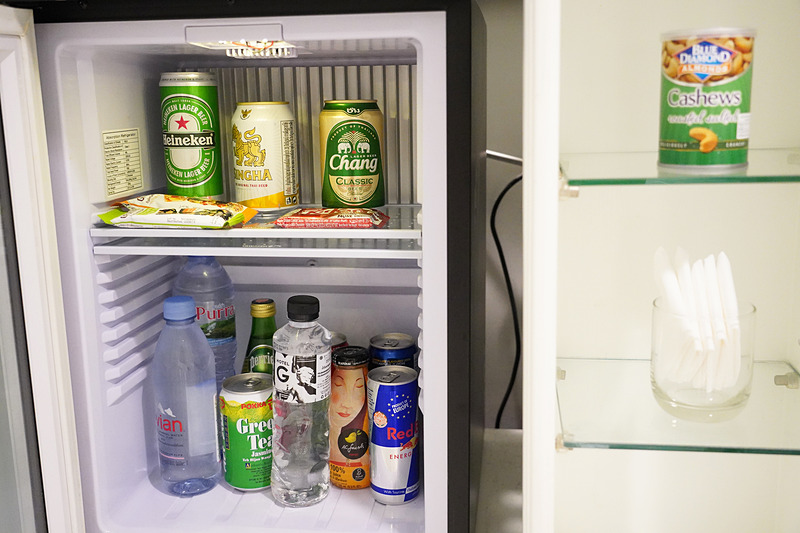 有料の飲み物が冷蔵庫にいろいろ用意されていました