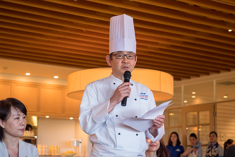 株式会社ANAケータリングサービス 総料理長 清水誠氏