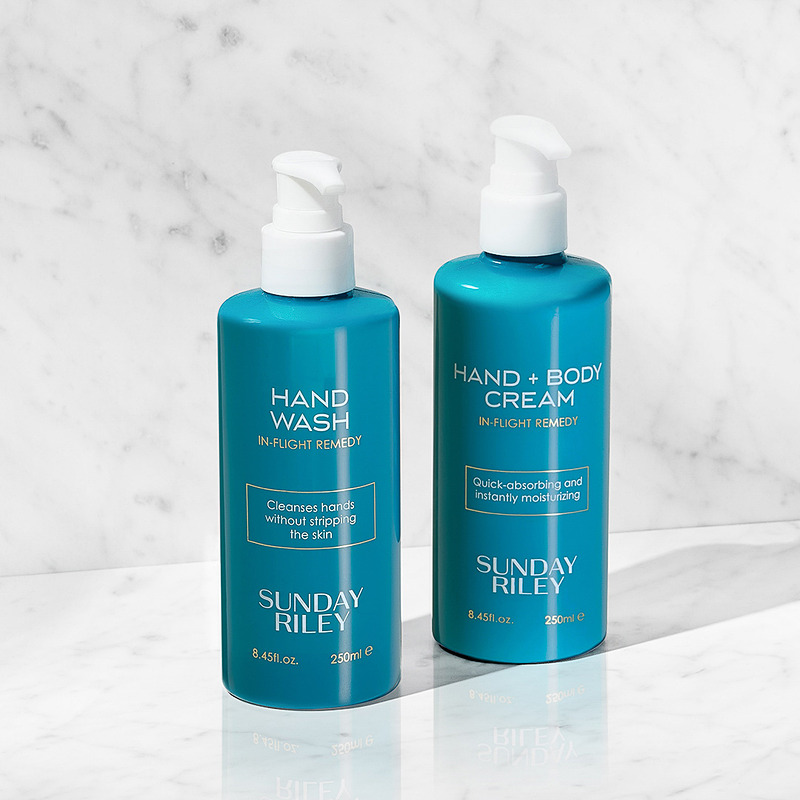 ラウンジなどで利用できるハンドウォッシュとクリーム