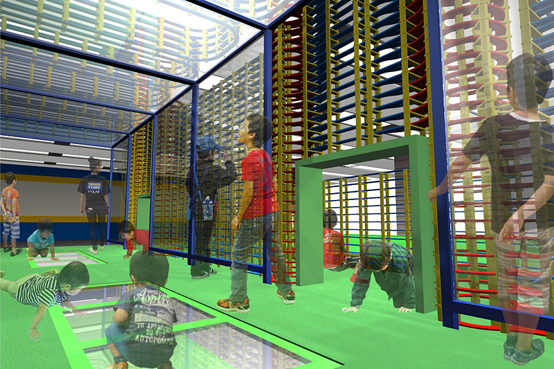 超デカッ！プラレールトンネル（イメージ）