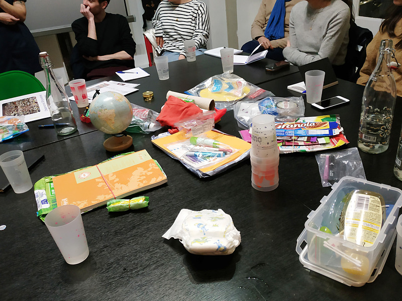 アトリエの様子