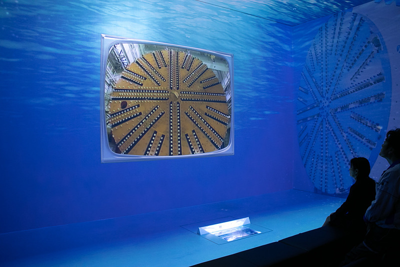 建設過程を映像で知ることができる