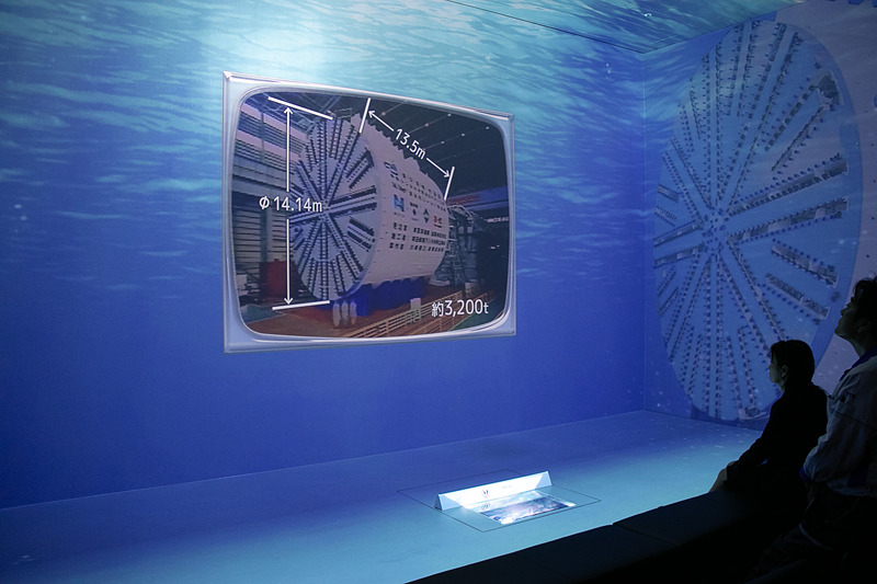 建設過程を映像で知ることができる