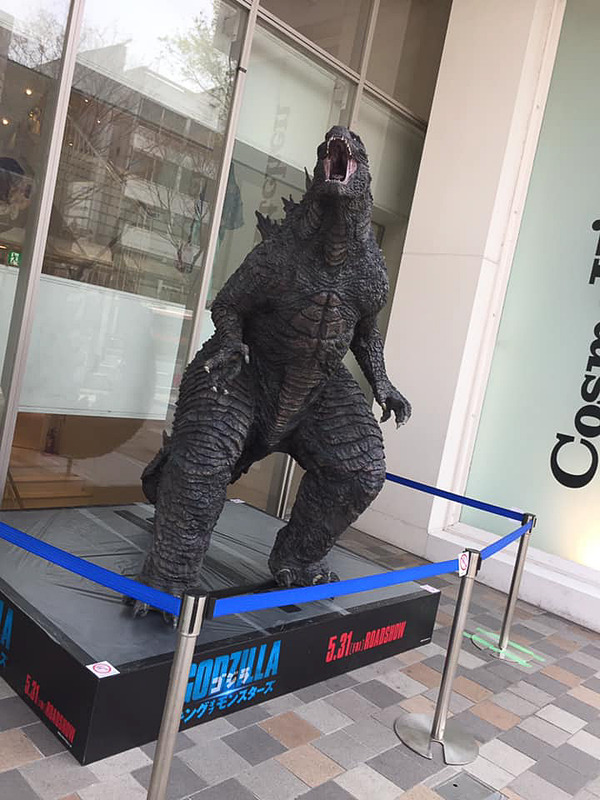 5月31日からはハリウッド最新作「ゴジラ キング・オブ・モンスターズ」が公開