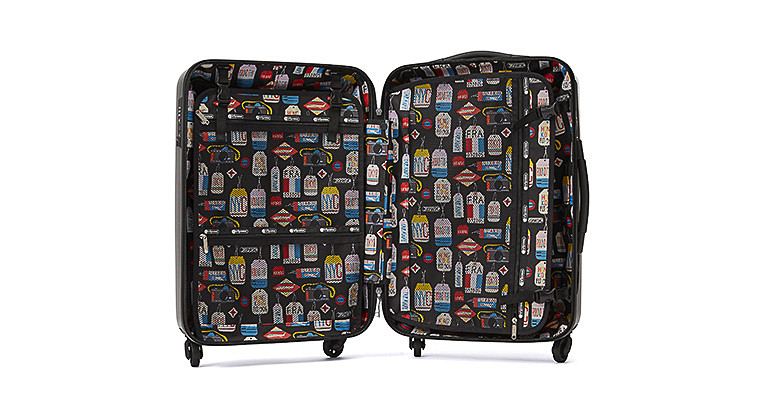 内側の生地デザインもキュート