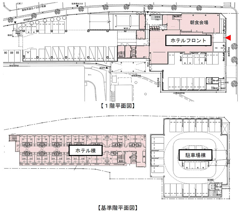 「JRクレメントイン高知」の平面図