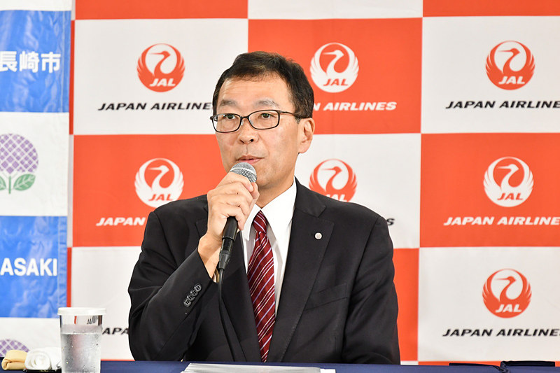 日本航空株式会社 山口・九州地区支配人 溝之上正充氏