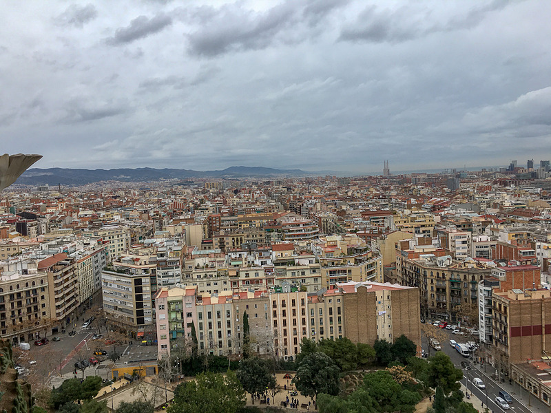 塔の上からの景色。高いところが苦手な人はご注意を