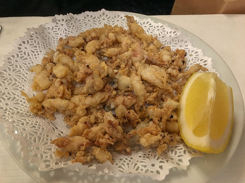 小イカのフリット