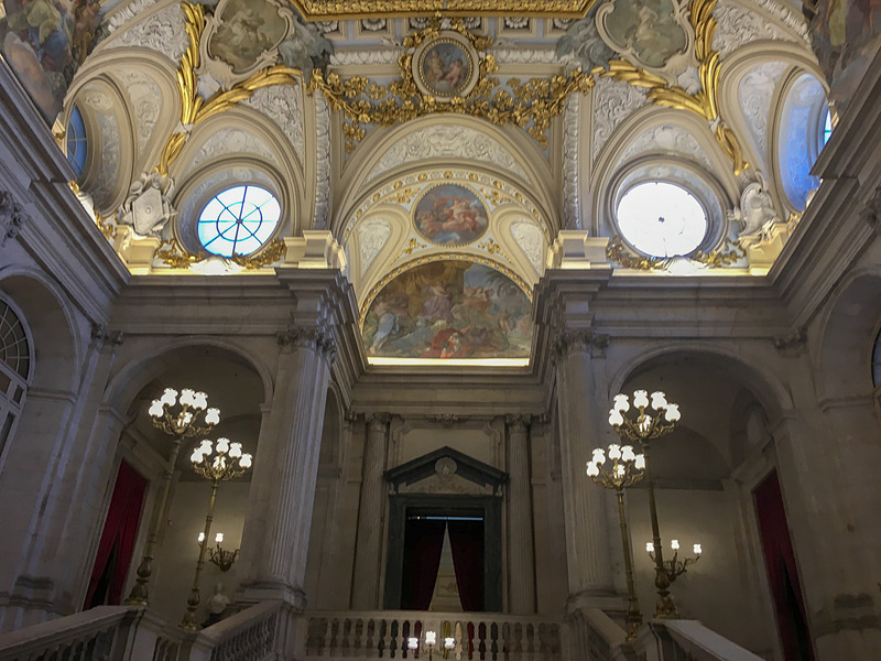 マドリード王宮内