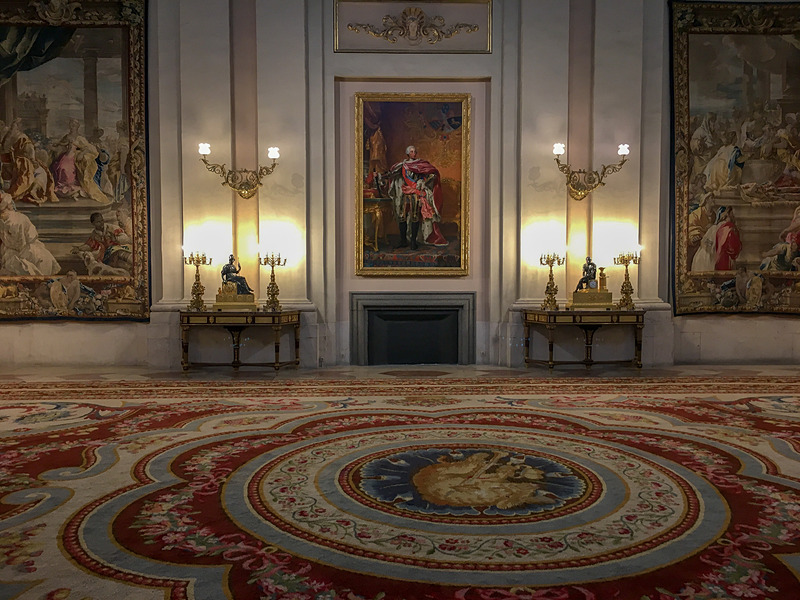 マドリード王宮内