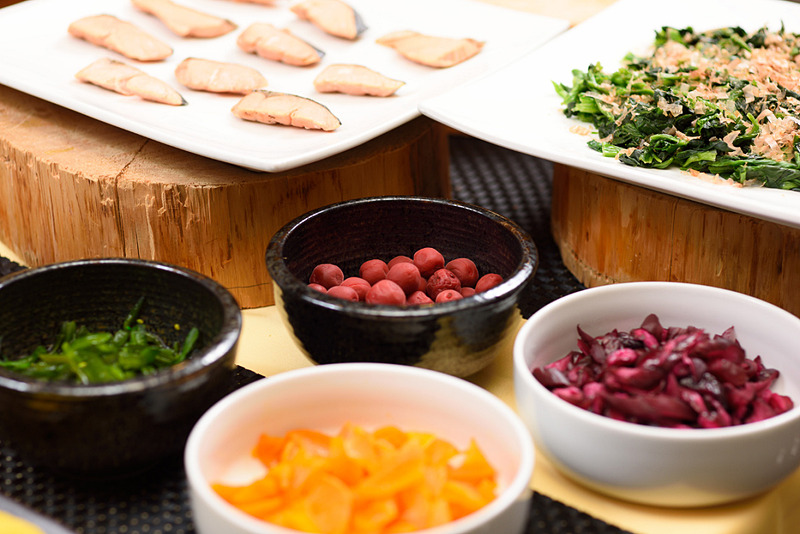 朝食ビュッフェ