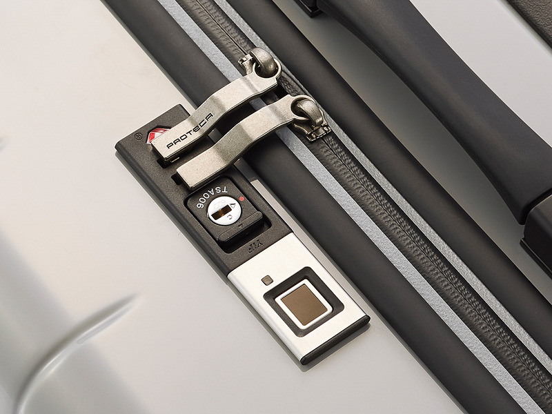 指紋認証ロック機構