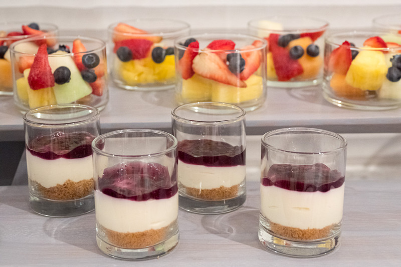 ANA SUITE LOUNGEのフードコーナー