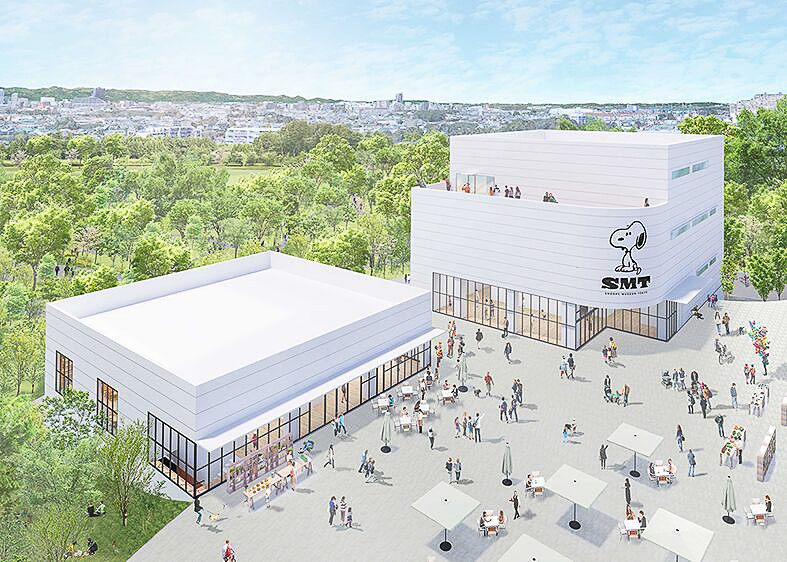 スヌーピーミュージアムは12月に開館