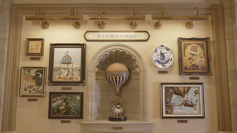 博物館内部には、飛行の研究に関する展示が盛りだくさん