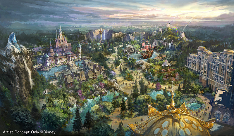 東京ディズニーシーを拡張し、4つのアトラクションなどを有する新しいエリアを2022年度中に開業する