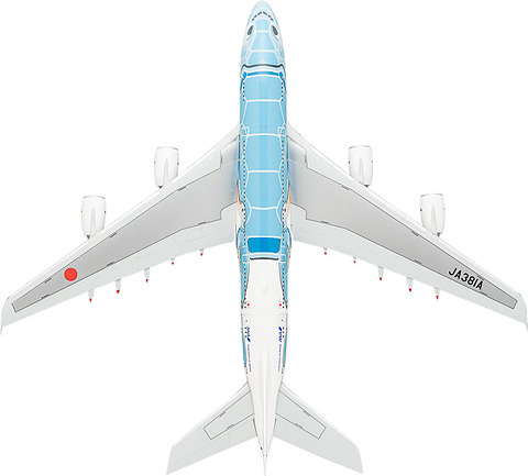 ANAのエアバス A380型機「FLYING HONU（空飛ぶウミガメ）」もライン
