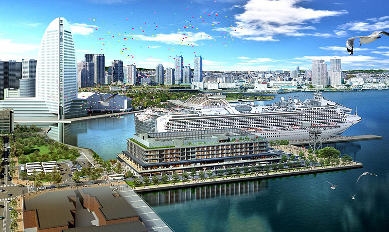 IHGは横浜みなとみらい地区で「インターコンチネンタル横浜Pier 8」を11月に開業する
