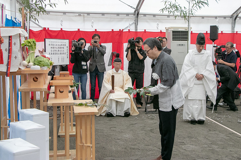 「OMO7 大阪新今宮」の起工式を執り行なった