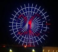 【新品】LEDイルミネーション大型観覧車　約130㎝ お台場パレットタウン、パレットタウン大観覧車で20周年記念限定