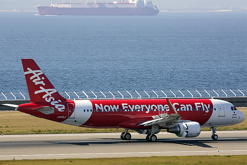 エアアジア・ジャパンは7～8月の21日間について、セントレア～新千歳線を1日4往復に増便して運航する