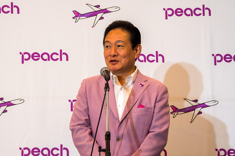 Peach Aviation株式会社 代表取締役CEO 井上慎一氏