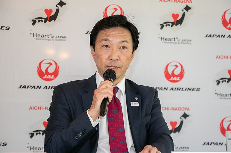 日本航空株式会社 中部地区 支配人 五百旗頭義高（いほきべ よしたか）氏